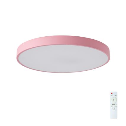 Brilagi - hämardatav LED-laevalgusti POOL LED/60W/230V 3000-6000K läbimõõt 60 cm roosa + kaugjuhtimispult
