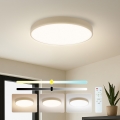 Brilagi - Hämardatav LED-laelamp POOL LED/60W/230V 3000-6000K läbimõõt 50 cm beež + kaugjuhtimispult