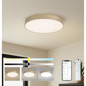 BRILAGI - Hämardatav LED-laelamp POOL SMART LED/60W/230V 3000-6000K läbimõõt 50 cm Wi-Fi Tuya kuldne + kaugjuhtimispult