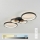 Brilagi - Hämardatav LED-laelamp RINGO LED/34W/230V 3000-6000K 28x78 cm must + kaugjuhtimispult