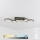 Brilagi - Hämardatav LED-laelamp RINGO LED/34W/230V 3000-6000K 28x84 cm must + kaugjuhtimispult