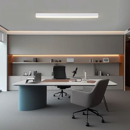 Brilagi - LED hämardatav laelamp SLEEKLINE SMART LED/40W/230V 3000-6000K Wi-Fi Tuya valge + kaugjuhtimispult