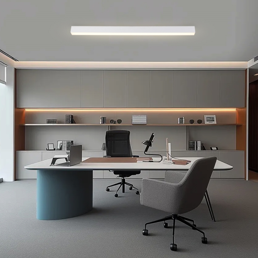 Brilagi - LED hämardatav laelamp SLEEKLINE SMART LED/40W/230V 3000-6000K Wi-Fi Tuya valge + kaugjuhtimispult