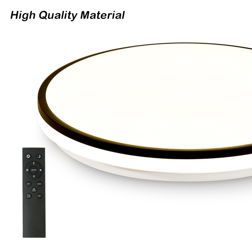 Brilagi - LED hämardatav laelamp SMART LED/24W/230V läbimõõt 38 cm 3000-6000K Wi-Fi Tuya Beacon + kaugjuhtimispult