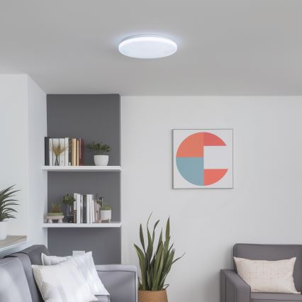 Brilagi - LED-hämardatav laelamp SMART STARS LED/24W/230V läbimõõt 38 cm 3000-6000K Wi-Fi Tuya Beacon + kaugjuhtimispult