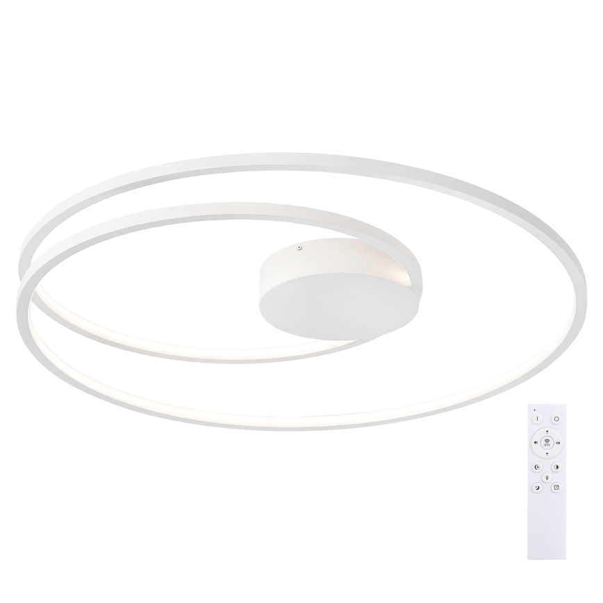 Brilagi - LED-hämardatav laelamp TWISTER LED/105W/230V 3000-6000K, läbimõõt 100 cm, valge + kaugjuhtimispult