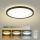 Brilagi - hämardatav LED-laelamp ULTRA SLIM LED/24W/230V 2700-6500K läbimõõt 42 cm must + kaugjuhtimispult