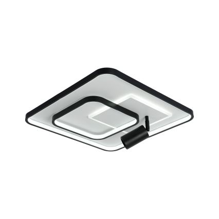 Brilagi - LED-hämardatav laevalgusti UNITY LED/75W/230V + 1xGU10/3W 3000-6000K 50x50 cm valge/must + kaugjuhtimispult