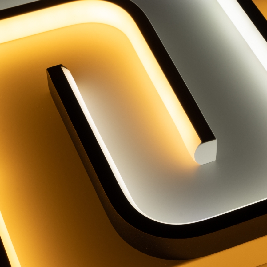 Brilagi - LED hämardatav laelamp VELO LED/64W/230V 38x38 cm 3000-6500K + kaugjuhtimispult