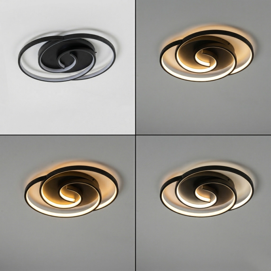 Brilagi - LED hämardatav laevalgusti VELO LED/70W/230V 3000-6500K 38x47,8 cm + kaugjuhtimispult