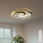 Brilagi - Hämardatav LED-laelamp VELO XL LED/83W/230V 3000-6500K 46,7x59,5 cm + kaugjuhtimispult