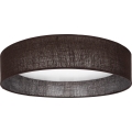 Brilagi - hämardatav LED-laelamp VELVET SMART VARI LED/24W/230V 3000-6500K läbimõõt 45 cm pruun + kaugjuhtimispult