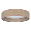 Brilagi - Hämardatav LED-laelamp VELVET SMARTIX STARS LED/24W/230V 3000-6000K läbimõõt 45 cm beež Wi-Fi Tuya Beacon + kaugjuhtimispult