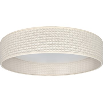 Brilagi - Hämardatav LED-laelamp VELVET SMARTIX STARS LED/24W/230V 3000–6000K, läbimõõt 45 cm, kreemjas, Wi‑Fi Tuya Beacon + kaugjuhtimispult