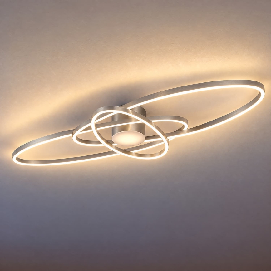 BRILAGI - LED hämardatav laelamp APOLLO LED/58W/230V 3000-6500K 43,2x101,2 cm mattkroom + kaugjuhtimispult