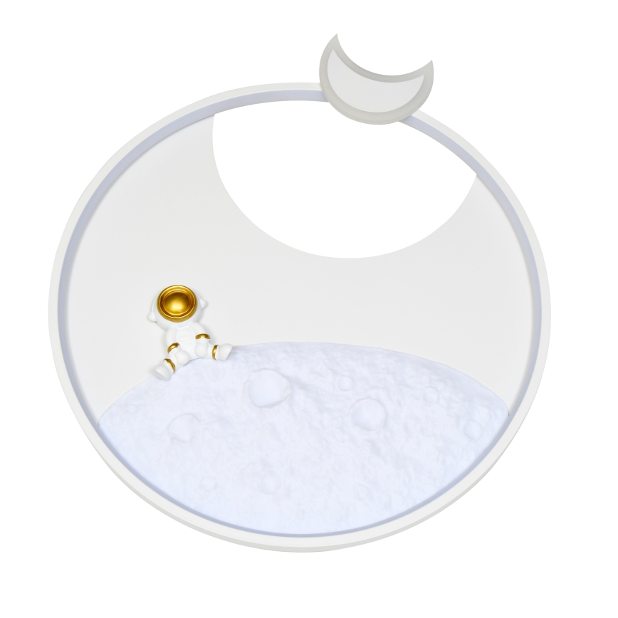 Brilagi - hämardatav LED laevalgusti ASTRO LED/20W/230V, läbimõõt 50 cm, 3000-6000K astronaut + kaugjuhtimispult