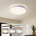 Brilagi - hämardatav LED-laevalgusti CORVO LED/72W/230V 3000-6000K valge, läbimõõt 50 cm + kaugjuhtimispult