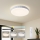 Brilagi - hämardatav LED-laevalgusti CORVO LED/72W/230V 3000-6000K valge, läbimõõt 50 cm + kaugjuhtimispult