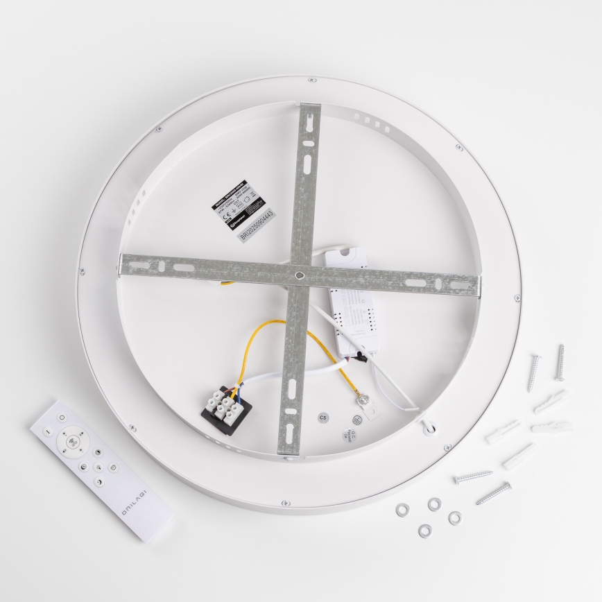 Brilagi - LED hämardatav laelamp FALCON II LED/67W/230V 3000-6500K läbimõõt 40 cm valge + kaugjuhtimispult