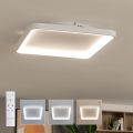 Brilagi - Hämardatav LED-laevalgusti FALCON SLIM LED/50W/230V 3000-6500K 50x50 cm valge + kaugjuhtimispult