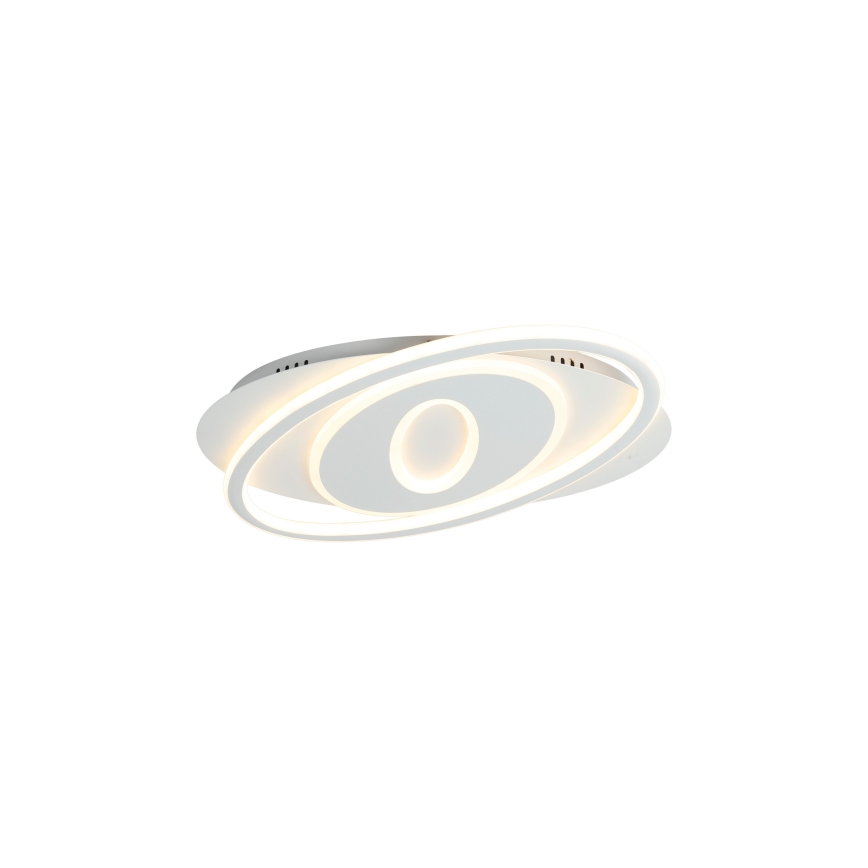 Brilagi - hämardatav LED-laelamp IRIS LED/78W/230V 3000-6000K 37x49 cm valge + kaugjuhtimispult