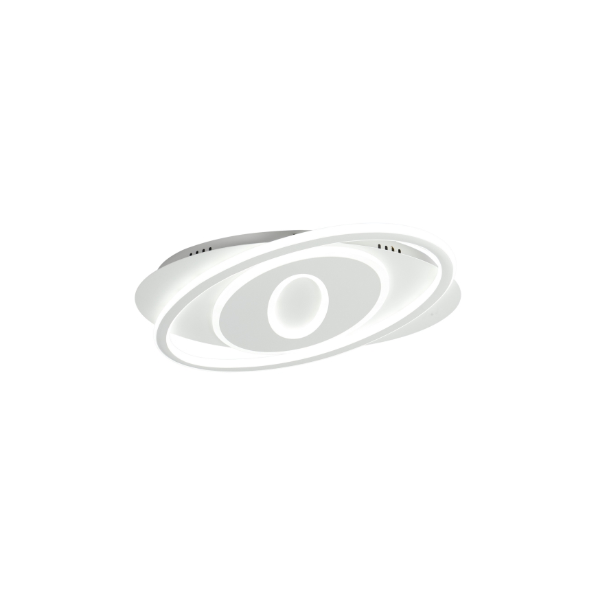 Brilagi - hämardatav LED-laelamp IRIS LED/78W/230V 3000-6000K 37x49 cm valge + kaugjuhtimispult