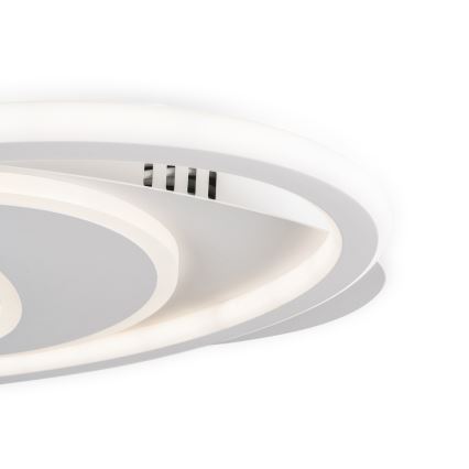 BRILAGI - hämardatav LED-laelamp IRIS LED/78W/230V 3000-6000K 37x49 cm valge + kaugjuhtimispult