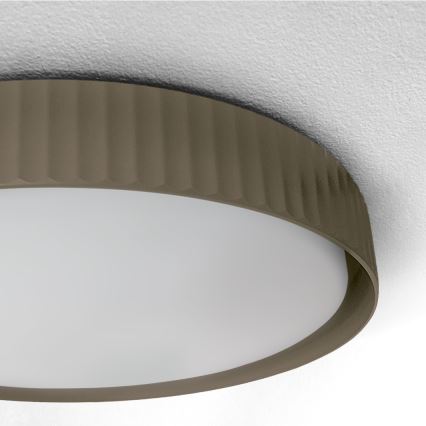 Brilagi - LED hämardatav laelamp LUCIA LED/48W/230V 3000-6500K läbimõõt 41 cm taupe + kaugjuhtimispult