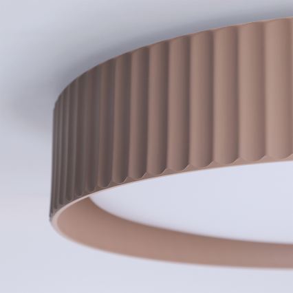 Brilagi - LED hämardatav laelamp LUCIA LED/48W/230V 3000-6500K läbimõõt 41 cm taupe + kaugjuhtimispult