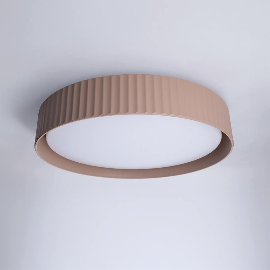 Brilagi - LED hämardatav laelamp LUCIA LED/48W/230V 3000-6500K läbimõõt 41 cm taupe + kaugjuhtimispult