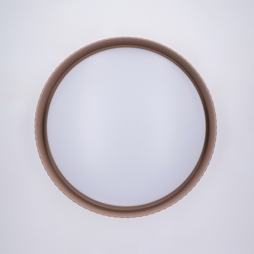 Brilagi - LED hämardatav laelamp LUCIA LED/48W/230V 3000-6500K läbimõõt 41 cm taupe + kaugjuhtimispult