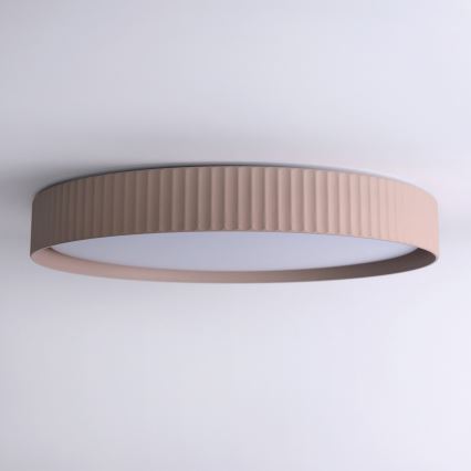 Brilagi - Hämardatav LED-laelamp LUCIA LED/60W/230V 3000–6500K, läbimõõt 59 cm, taupe + kaugjuhtimispult