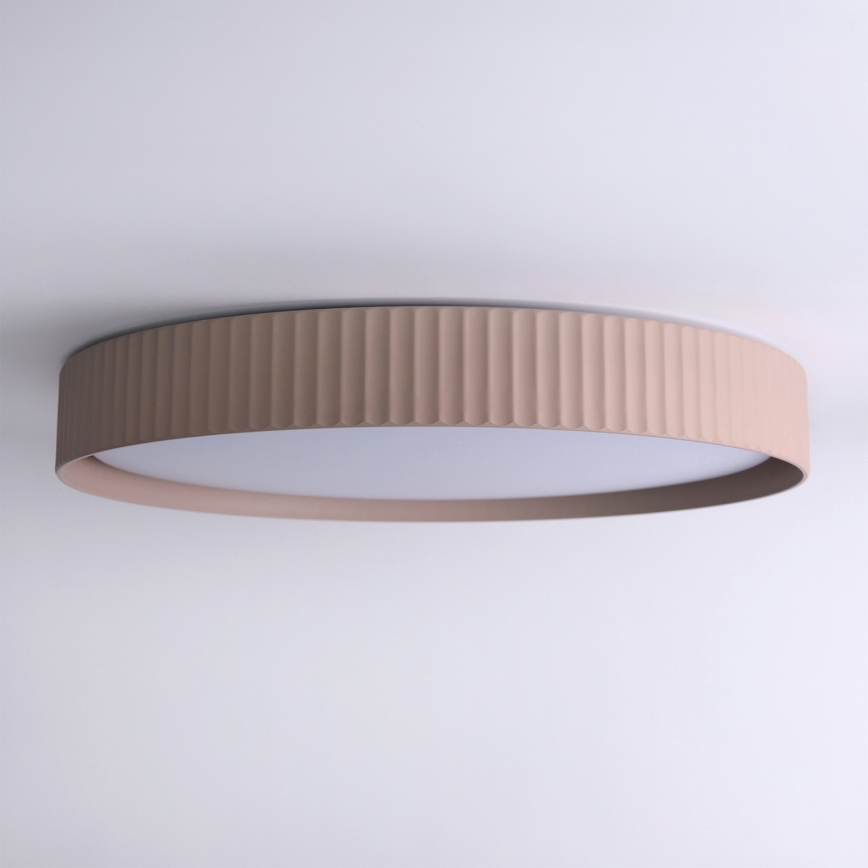 Brilagi - Hämardatav LED-laelamp LUCIA LED/60W/230V 3000–6500K, läbimõõt 59 cm, taupe + kaugjuhtimispult