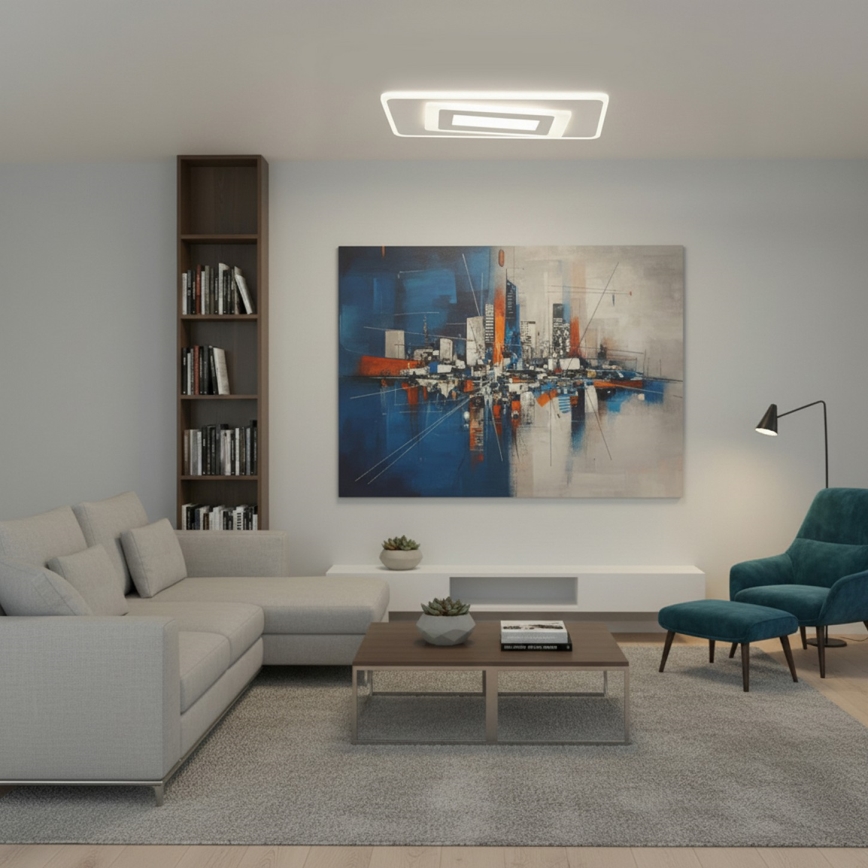BRILAGI - LED hämardatav laevalgusti MODERN LED/51W/230V 3000-6000K 20x40 cm + kaugjuhtimispult