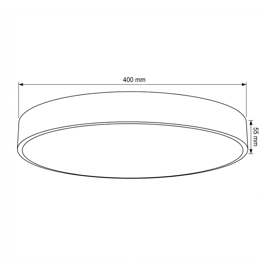 Brilagi - hämardatav LED-laelamp POOL LED/50W/230V 3000-6000K läbimõõt 40 cm beež + kaugjuhtimispult