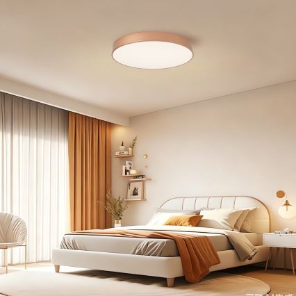 BRILAGI - LED-hämardatav laelamp POOL LED, 60 W, 230 V, 3000–6000 K, Ø 60 cm, pronksivärvi + kaugjuhtimispult
