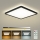 Brilagi - Hämardatav LED laevalgusti ULTRA SLIM LED/18W/230V 2700-6500K 30x30 cm must + kaugjuhtimispult