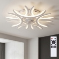 Brilagi - Hämardatav LED-laeventilaator LED/70W/230V 3000-6500K läbimõõt 76 cm valge + kaugjuhtimispult