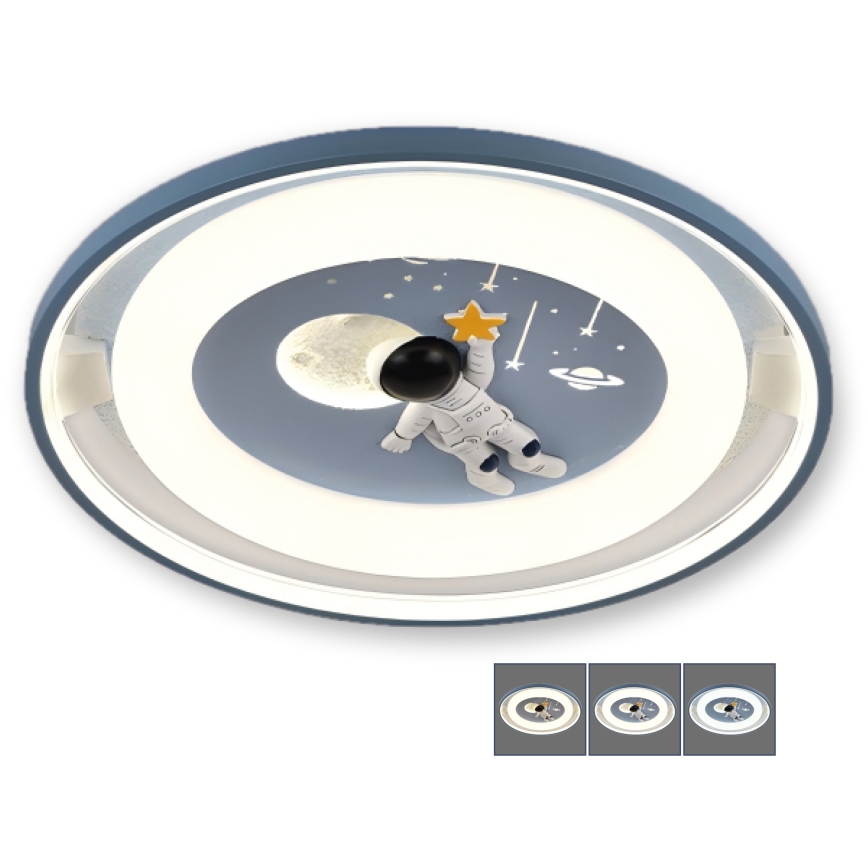 BRILAGI - LED hämardatav lastetoa laelamp ASTRO LED/55W/230V 3000-6000K läbimõõt 50 cm + kaugjuhtimispult