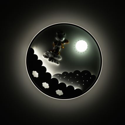 Brilagi - LED hämardatav laste laelamp ASTRO LED/68W/230V 3000-6000K läbimõõt 49 cm + kaugjuhtimispult