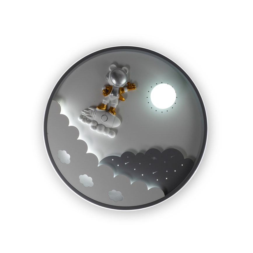 Brilagi - LED hämardatav laste laelamp ASTRO LED/68W/230V 3000-6000K läbimõõt 49 cm + kaugjuhtimispult