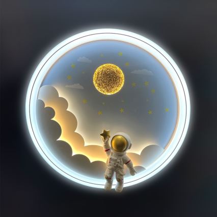 Brilagi - hämardatav LED-laelamp lastele LED/42W/230V 3000/5700K astronaut