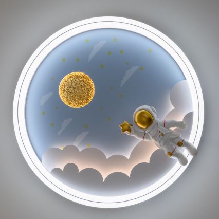 Brilagi - hämardatav LED laevalgusti lastele LED/42W/230V 3000/5700K astronaut