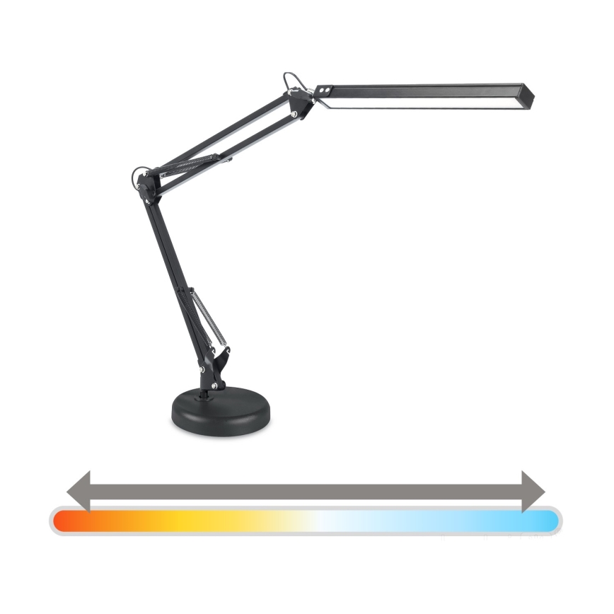 Brilagi - Hämardatav LED laualamp 2-ühes USB VARIO LED/14W/5V 3000-6000K must
