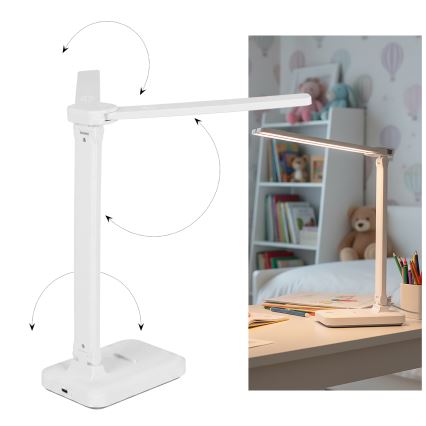 Brilagi - hämardatav LED laualamp MODO DUO LED/8W/5V 3000/4000/6500K valge