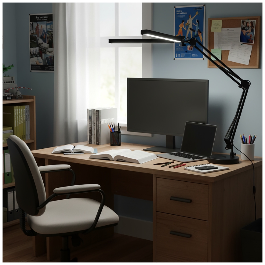Brilagi - Hämardatav LED-laualamp VARIO LED/15W/230V 3000-6000K must