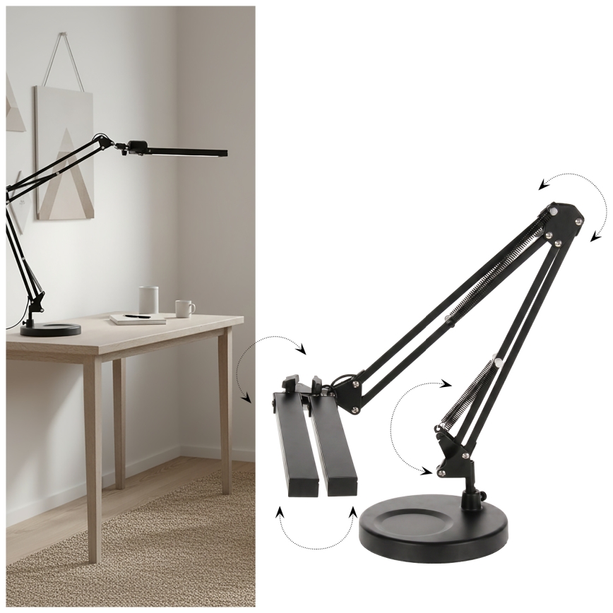 Brilagi - Hämardatav LED-laualamp VARIO LED/15W/230V 3000-6000K must