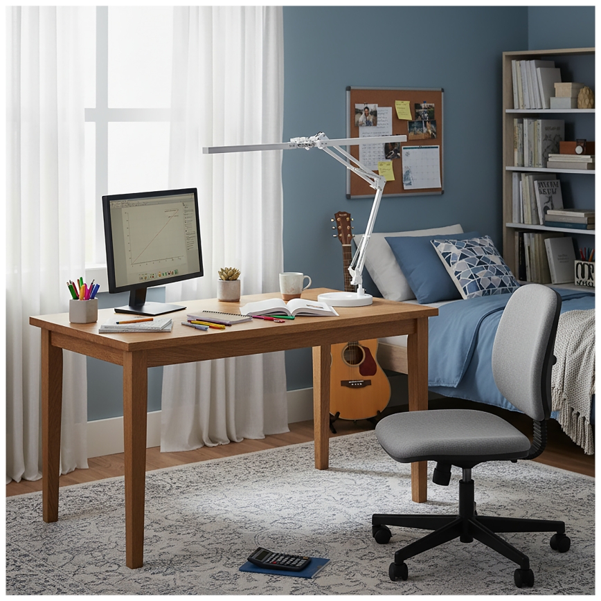 Brilagi - hämardatav LED-laualamp VARIO LED/15W/230V 3000-6000K valge