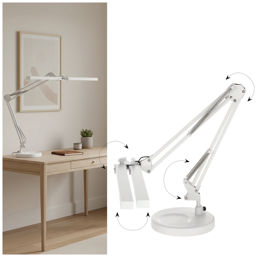 Brilagi - hämardatav LED-laualamp VARIO LED/15W/230V 3000-6000K valge