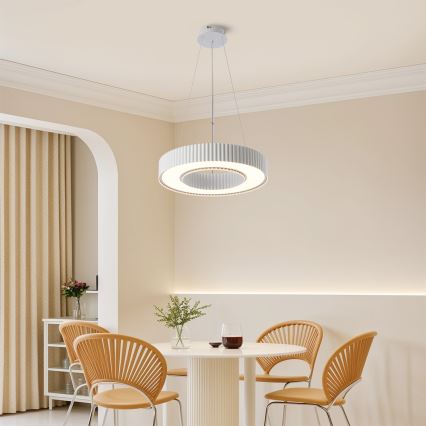 Brilagi - LED hämardatav rippvalgusti kaabliga LUMIX LED/48W/230V 3000-6000K valge läbimõõt 50 cm + kaugjuhtimispult